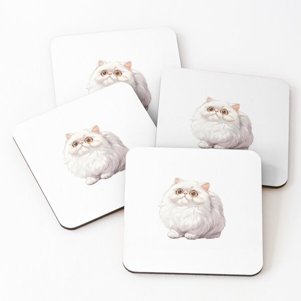 Item preview, Persian Kawaii Famous Cat Breeds Animal Inspired Art and Stickers designed and sold by CDC40.