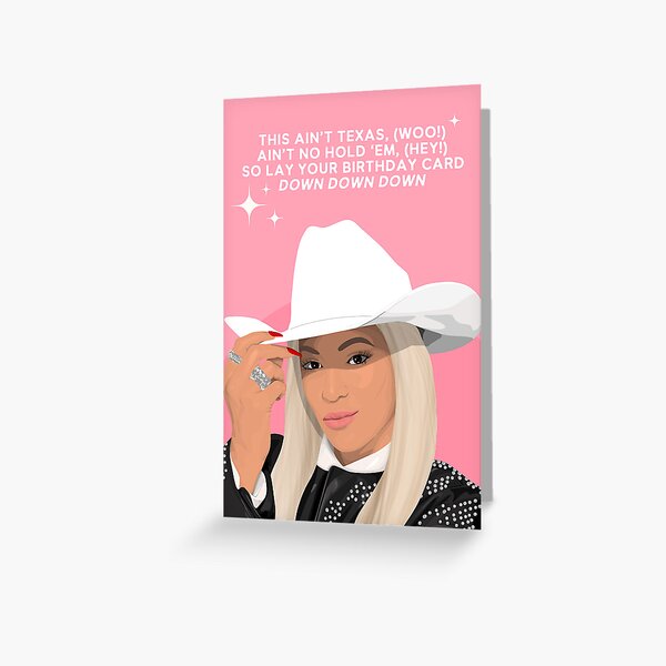 Item preview, Texas Hold 'Em Beyonce Birthday designed and sold by glitteredgold.