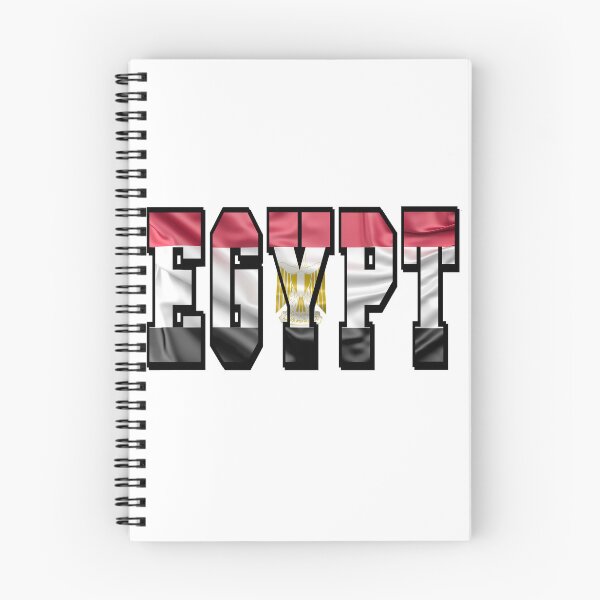Item preview, Egypt Country Flag Typography designed and sold by TravelWish.