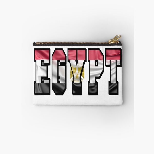 Item preview, Egypt Country Flag Typography designed and sold by TravelWish.