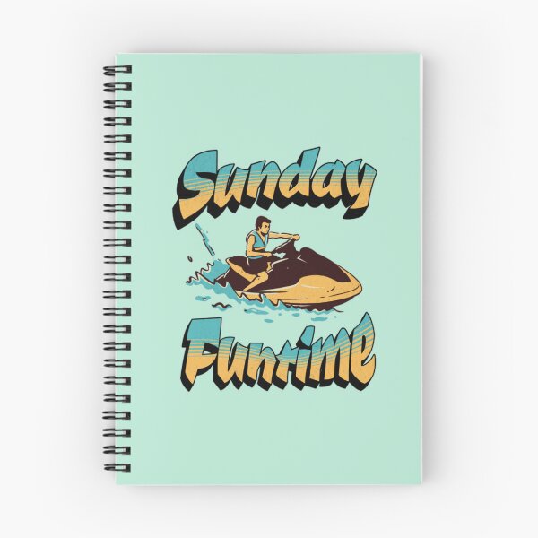 Item preview, Sunday Funtime with Jet water sports designed and sold by BlueGoldArt.