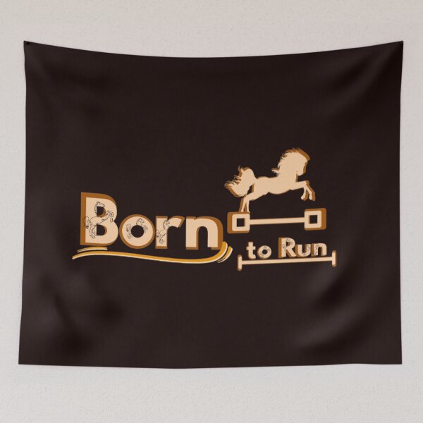 Item preview, Born to Run: A Majestic Horse Design designed and sold by Diwakar-Designs.