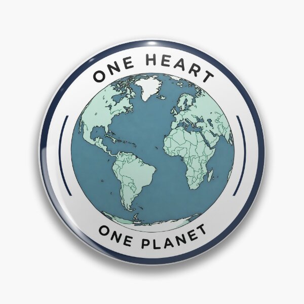 Item preview, One Heart, One Planet designed and sold by BettySpicer.