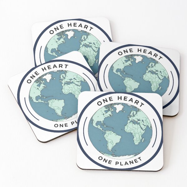 Item preview, One Heart, One Planet designed and sold by BettySpicer.