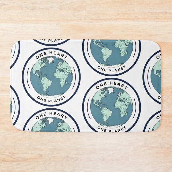 Item preview, One Heart, One Planet designed and sold by BettySpicer.
