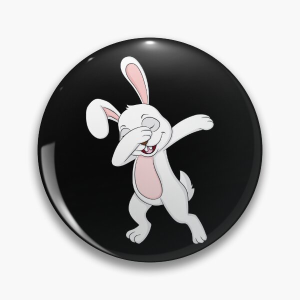 Item preview, Cute Cartoon Dabbing Rabbit Funny Gifts for Kids designed and sold by CartoonWonders.