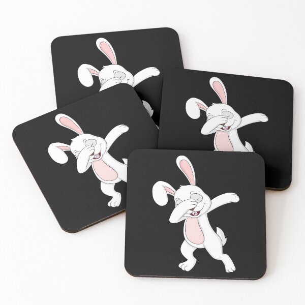 Item preview, Cute Cartoon Dabbing Rabbit Funny Gifts for Kids designed and sold by CartoonWonders.