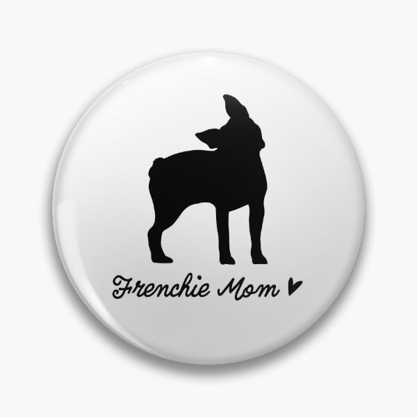 Item preview, French Bulldog Mom Heart Sticker Design designed and sold by PurdyThings.