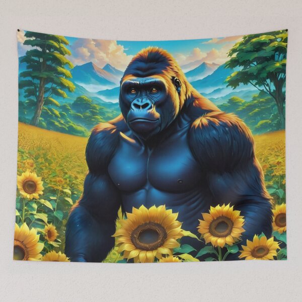 Item preview, Flower Gorilla designed and sold by Bunmigraphics .