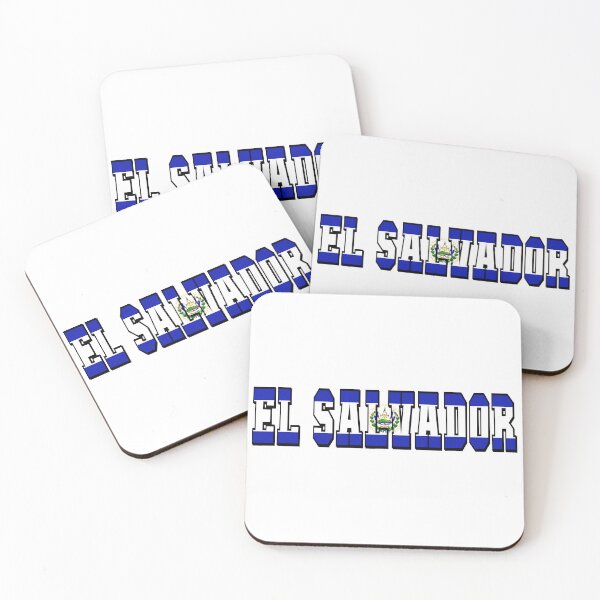 Item preview, El Salvador Country Flag Typography designed and sold by TravelWish.