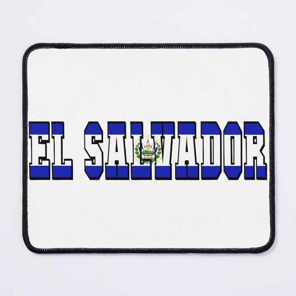 Item preview, El Salvador Country Flag Typography designed and sold by TravelWish.