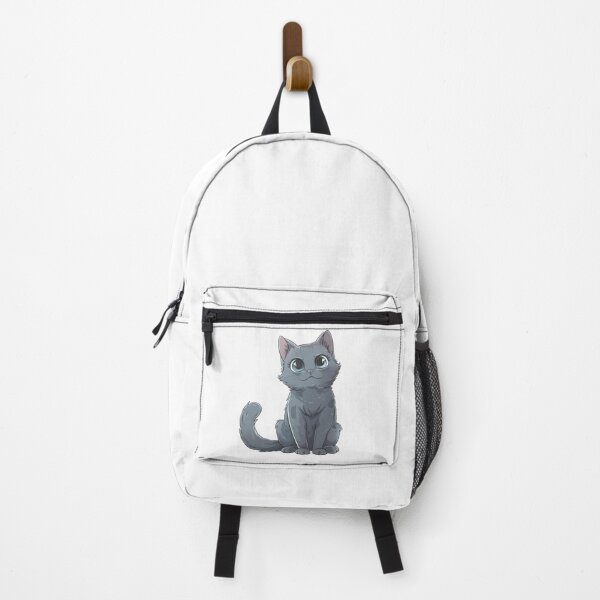 Item preview, Russian Blue Kawaii Famous Cat Breeds Animal Inspired Art and Stickers designed and sold by CDC40.