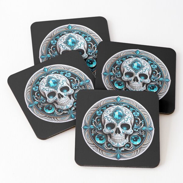 Item preview, Sapphire Skull designed and sold by PinkAlchemy.
