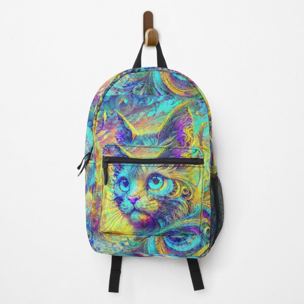 Item preview, Abstract abstraction of castle and cat. DeepDream designed and sold by blackhalt.