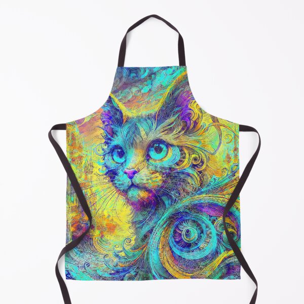Item preview, Abstract abstraction of castle and cat. DeepDream designed and sold by blackhalt.
