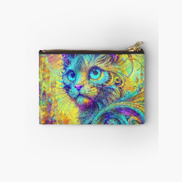 Item preview, Abstract abstraction of castle and cat. DeepDream designed and sold by blackhalt.