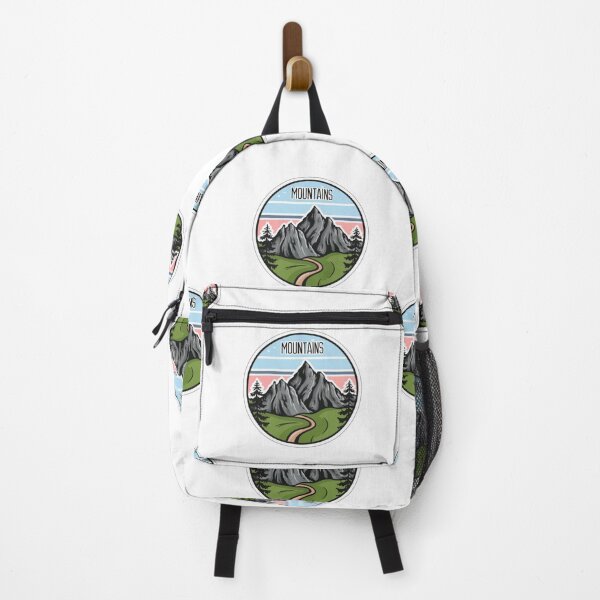 Item preview, Mountains are my happy place designed and sold by CosmicFreedom9.