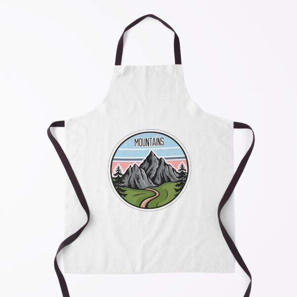 Item preview, Mountains are my happy place designed and sold by CosmicFreedom9.