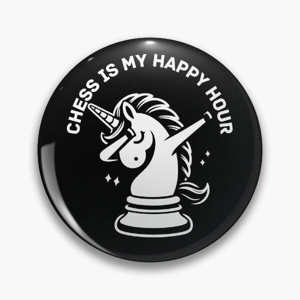 Item preview, Chess is my happy hour unicorn knight dab designed and sold by petrofy.