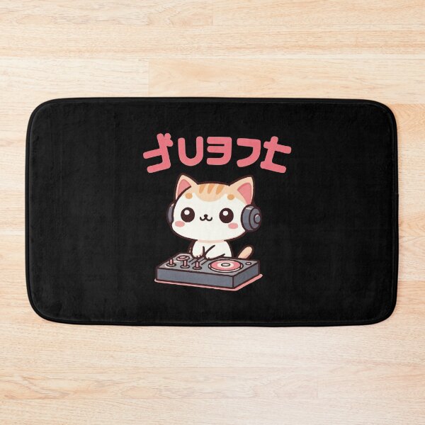 Item preview, Music Lover Cat Edm designed and sold by SOMI SOMI.