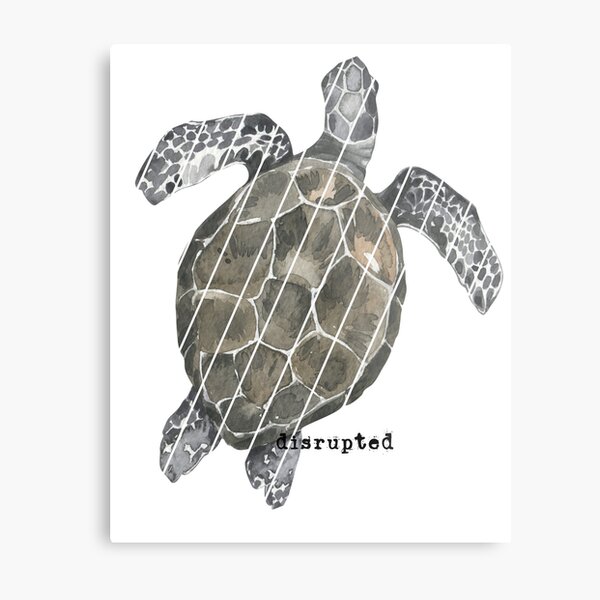 Item preview, The Disrupted Grace of the Turtle designed and sold by WildernessWares.
