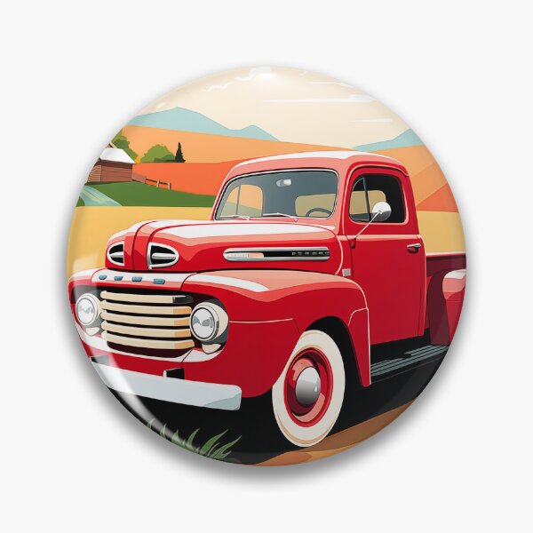 Item preview, Classic 1950s Ford F-Series Pickup Truck designed and sold by KatanaCreative.