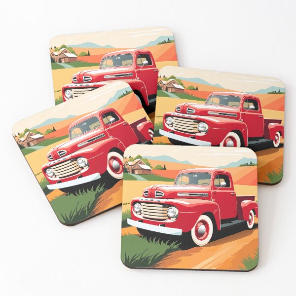 Item preview, Classic 1950s Ford F-Series Pickup Truck designed and sold by KatanaCreative.