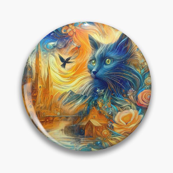 Item preview, Abstract abstraction of castle and cat. DeepDream designed and sold by blackhalt.
