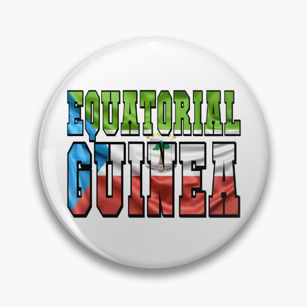 Item preview, Equatorial Guinea Country Flag Typography designed and sold by TravelWish.