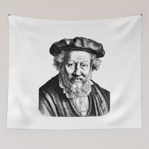 Item preview, Portrait of Rembrandt designed and sold by NTGUILTY.