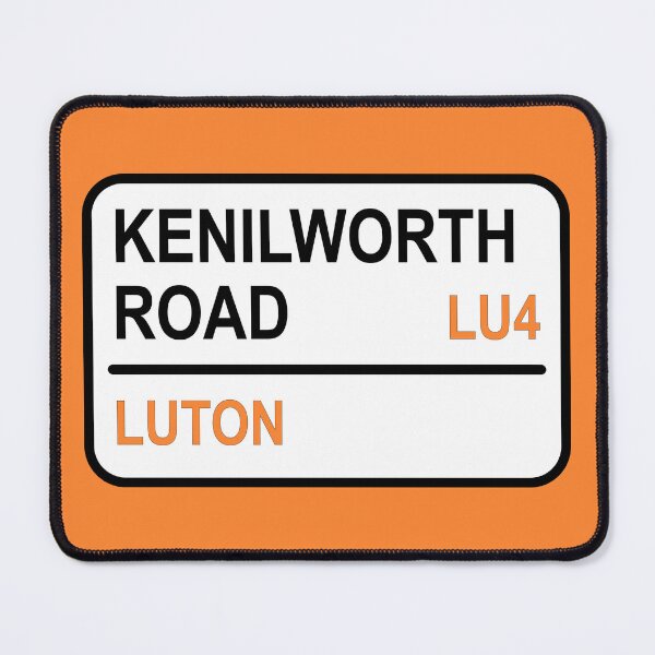 Item preview, Kenilworth Road Football Sign designed and sold by BlockyB.