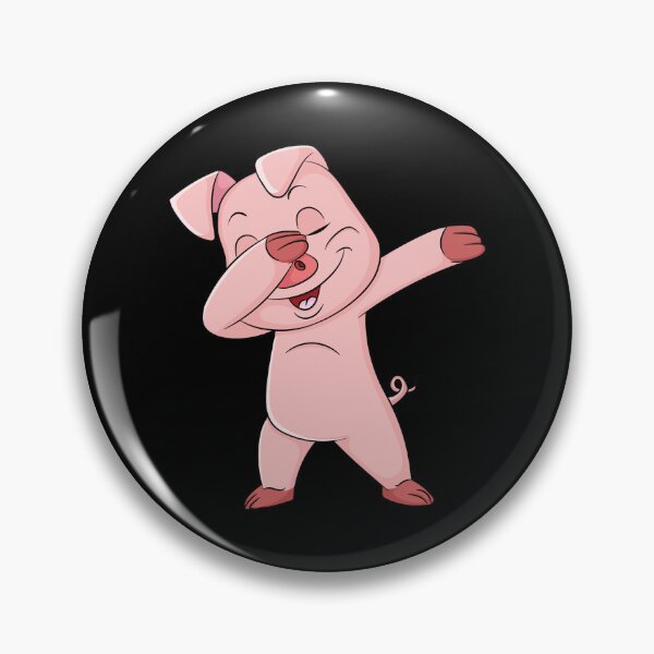 Item preview, Cute Cartoon Dabbing Pig Funny Gifts for Kids designed and sold by CartoonWonders.
