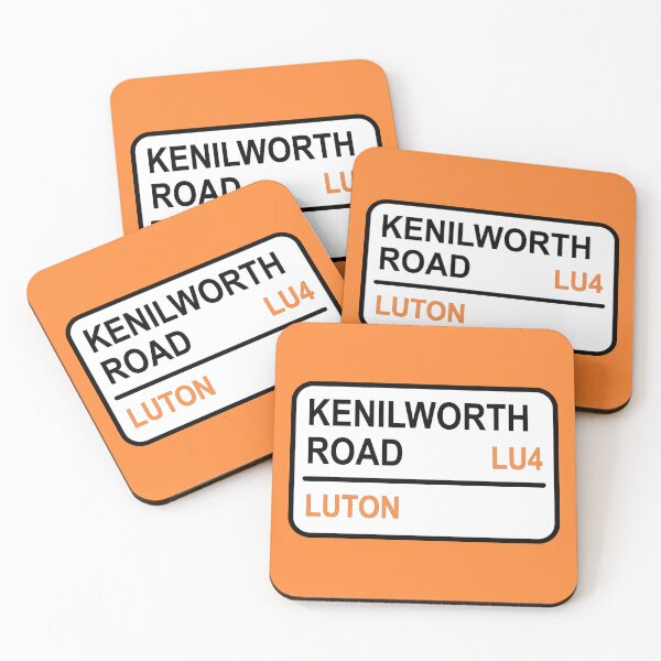 Item preview, Kenilworth Road Football Sign designed and sold by BlockyB.