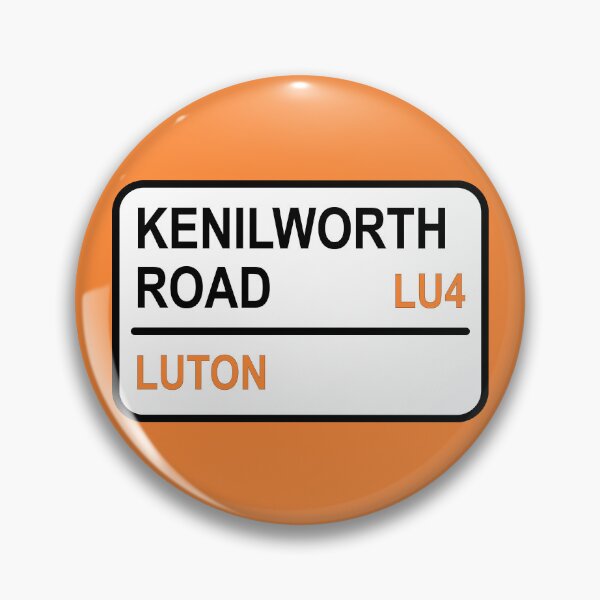 Item preview, Kenilworth Road Football Sign designed and sold by BlockyB.