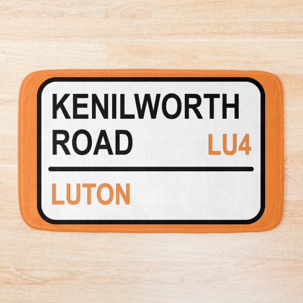 Item preview, Kenilworth Road Football Sign designed and sold by BlockyB.