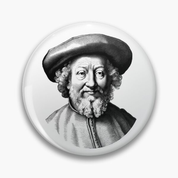 Item preview, Rembrandt portrait designed and sold by NTGUILTY.
