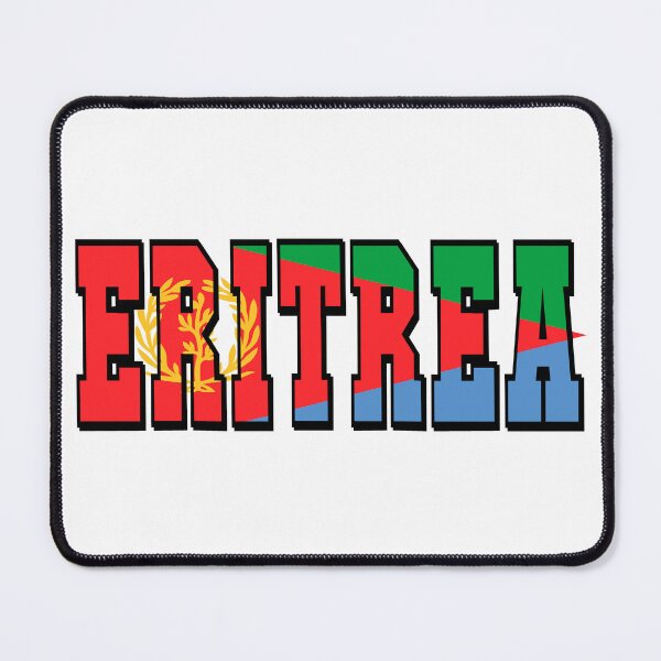 Item preview, Eritrea Country Flag Typography designed and sold by TravelWish.