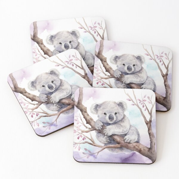 Item preview, Watercoloured Koala Digital Illustration  designed and sold by zolarche.