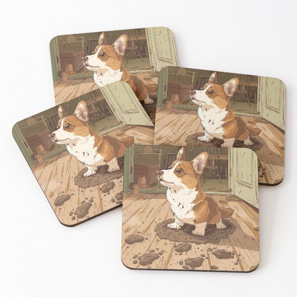Item preview, Dirty Corgi designed and sold by CorgiCuddle.