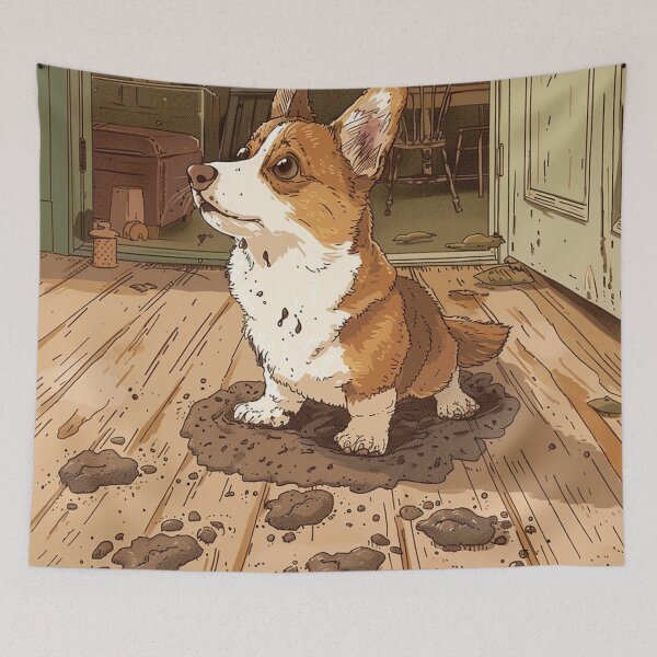 Item preview, Dirty Corgi designed and sold by CorgiCuddle.