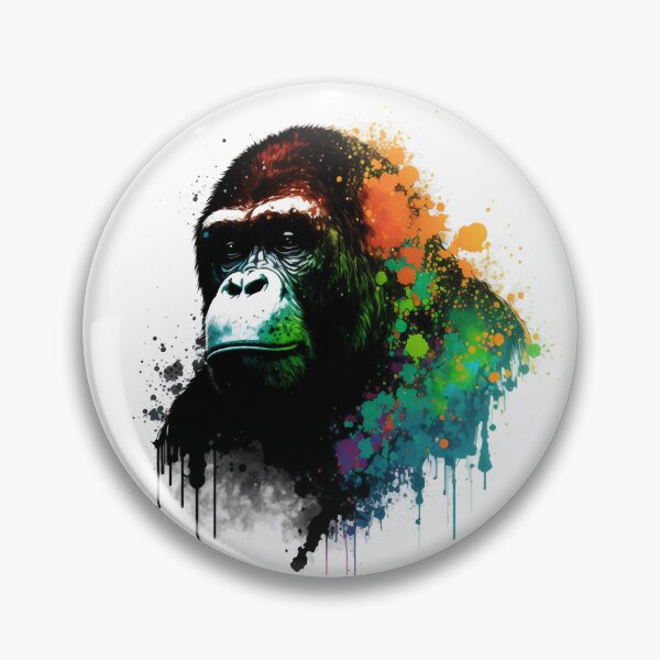 Item preview, Gorilla #2 designed and sold by ArtSea-Bubble.
