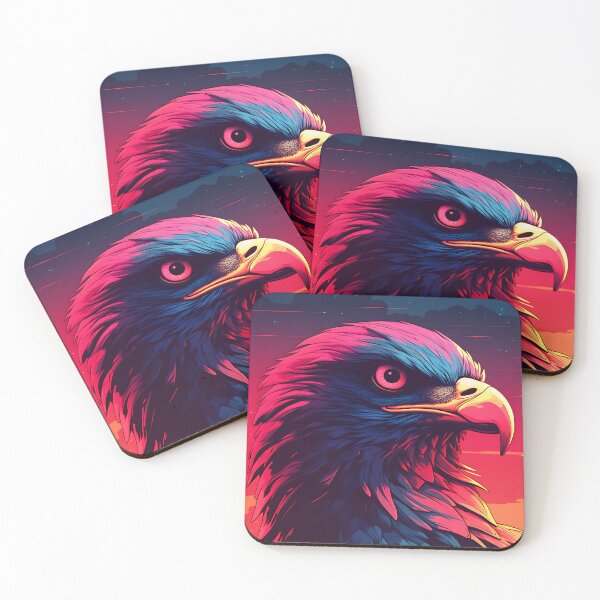 Item preview, Majestic Eagle (Synthwave) designed and sold by FrostyFrisby.