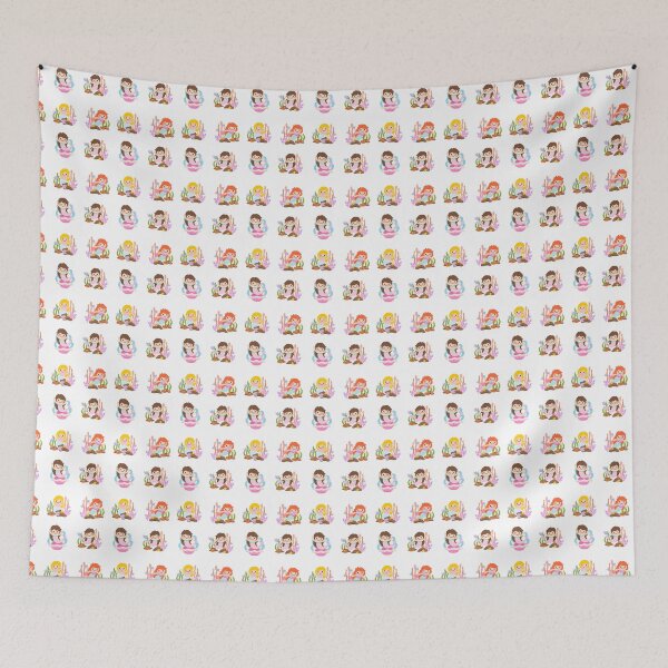 Item preview, four cute little mermaids in a coral designed and sold by huape.