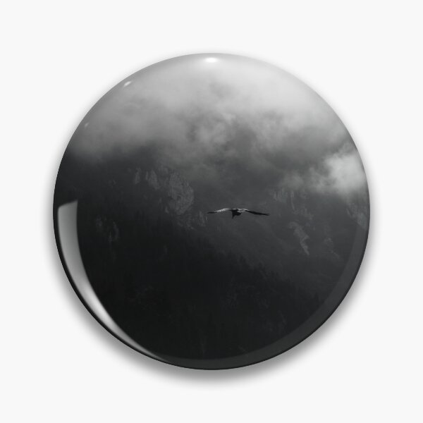 Item preview, The raven above mountains designed and sold by Patrik Lovrin.