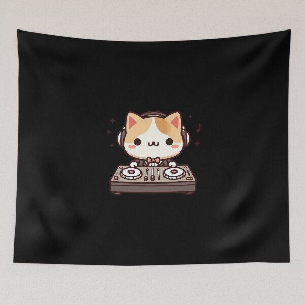 Item preview, Music Lover Cat Mix/Mastering designed and sold by SOMI SOMI.