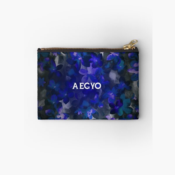 Item preview, AEGYO - BLUE FLORAL  designed and sold by Kpop Seoul Shop.