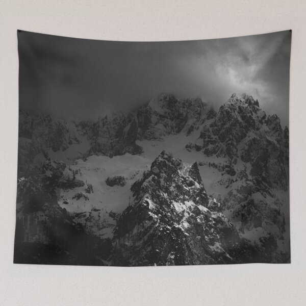 Item preview, Light and darkness at mountains designed and sold by Patrik Lovrin.