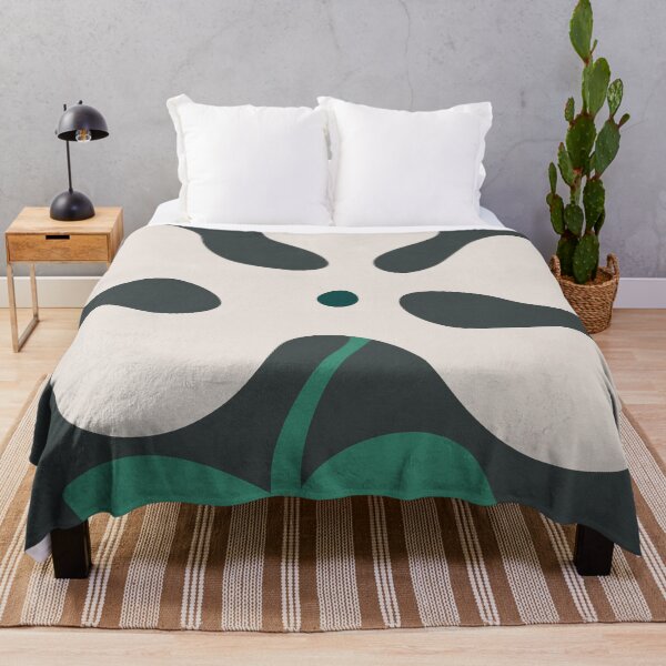 Item preview, Blooming Flower, Contemporary, Abstract Shapes 1 designed and sold by technicolorable_art.