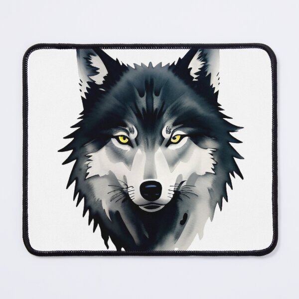 Item preview, Black wolf designed and sold by fulldreams.