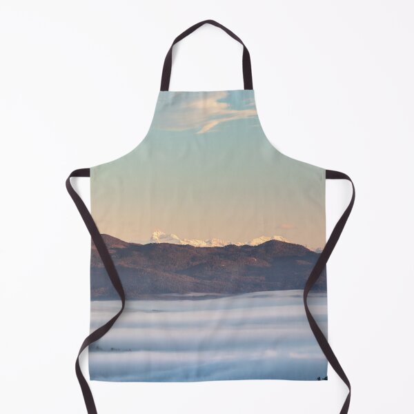 Item preview, Majestic mountain Triglav with fog in valley designed and sold by Patrik Lovrin.